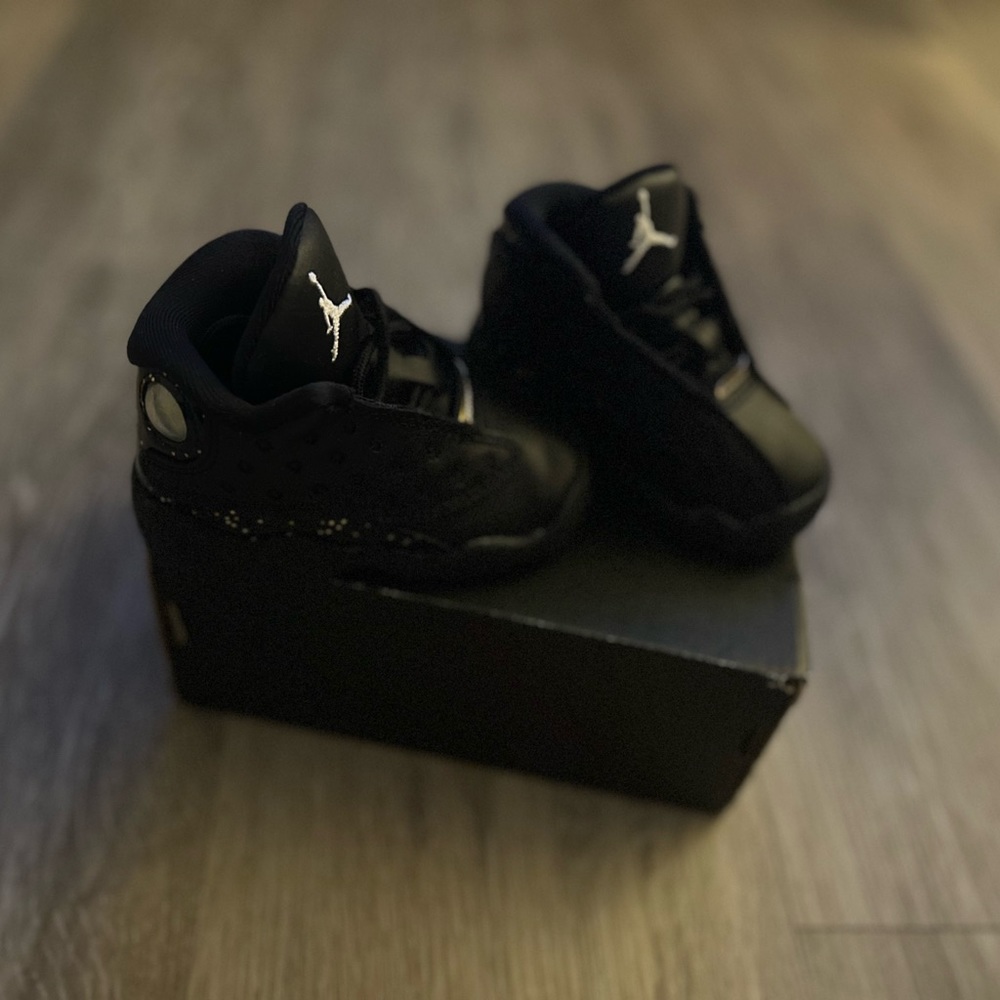 Jordan retro 13(td) black with silver